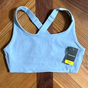 Tommy John Women's Medium Impact Adjustable Sports Bra - Small, Cerulean